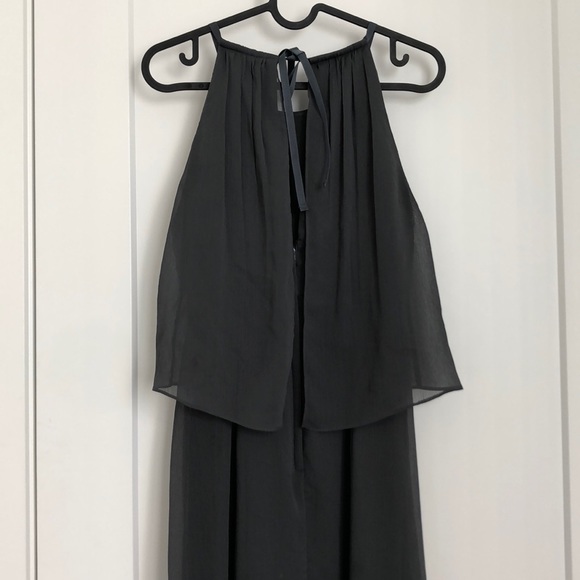 Graphite Flounced Crinkle David’s Bridal - Picture 4 of 4